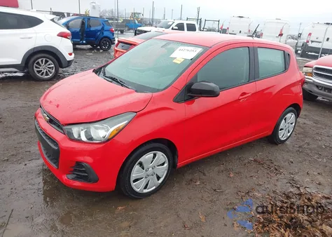 2017 Chevrolet Spark Ls Cvt из США, поврежденный, VIN KL8CB6SA3HC737017